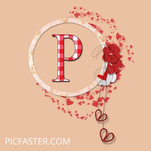 P Name Wallpaper
